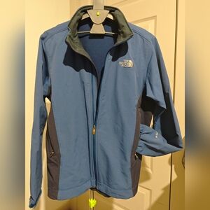 The North Face Men's Apex Full-Zip Jacket with drawstring Blue/Black Size L